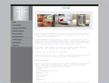 Tablet Screenshot of alif-group.com